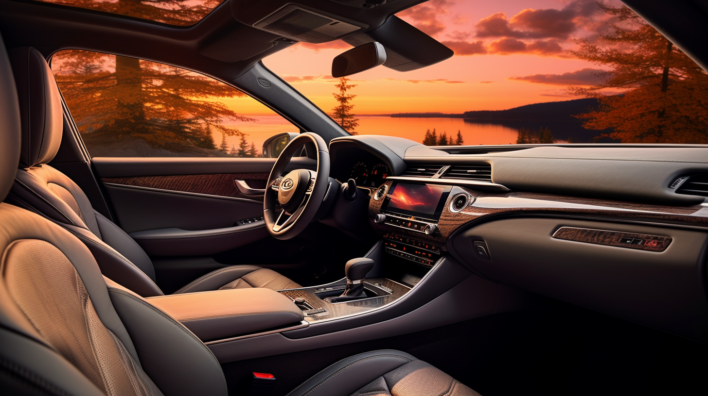 Comfortable luxury car used for premium airport pickups in London