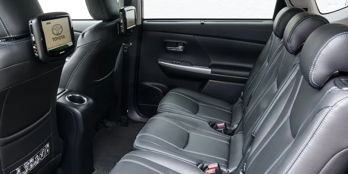 interior View of Toyota Prius Plus