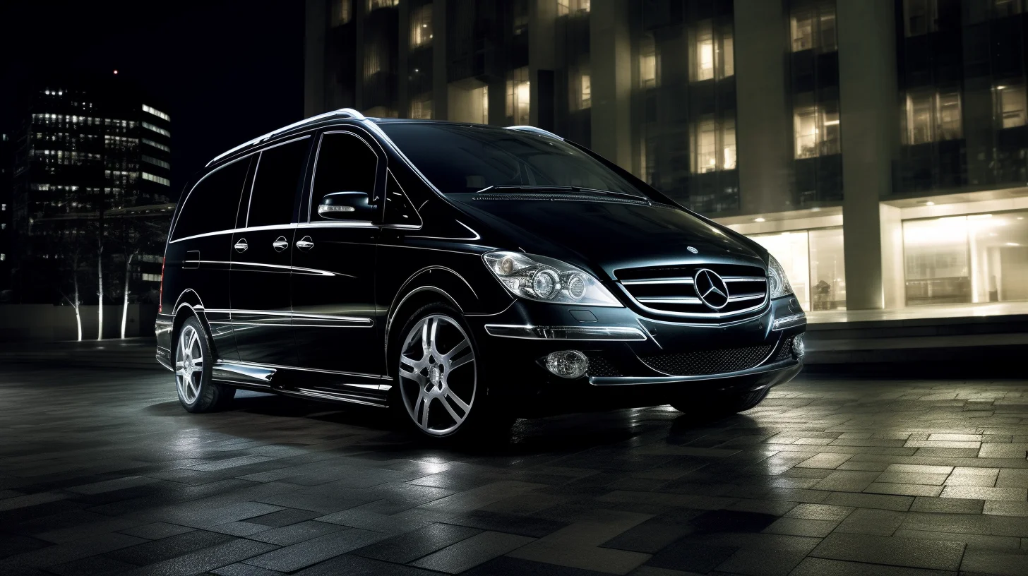 Exterior View of Mercedes