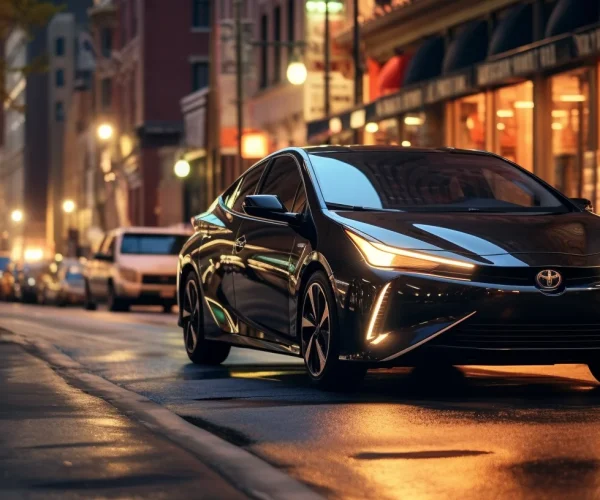 Toyota Prius on the Road