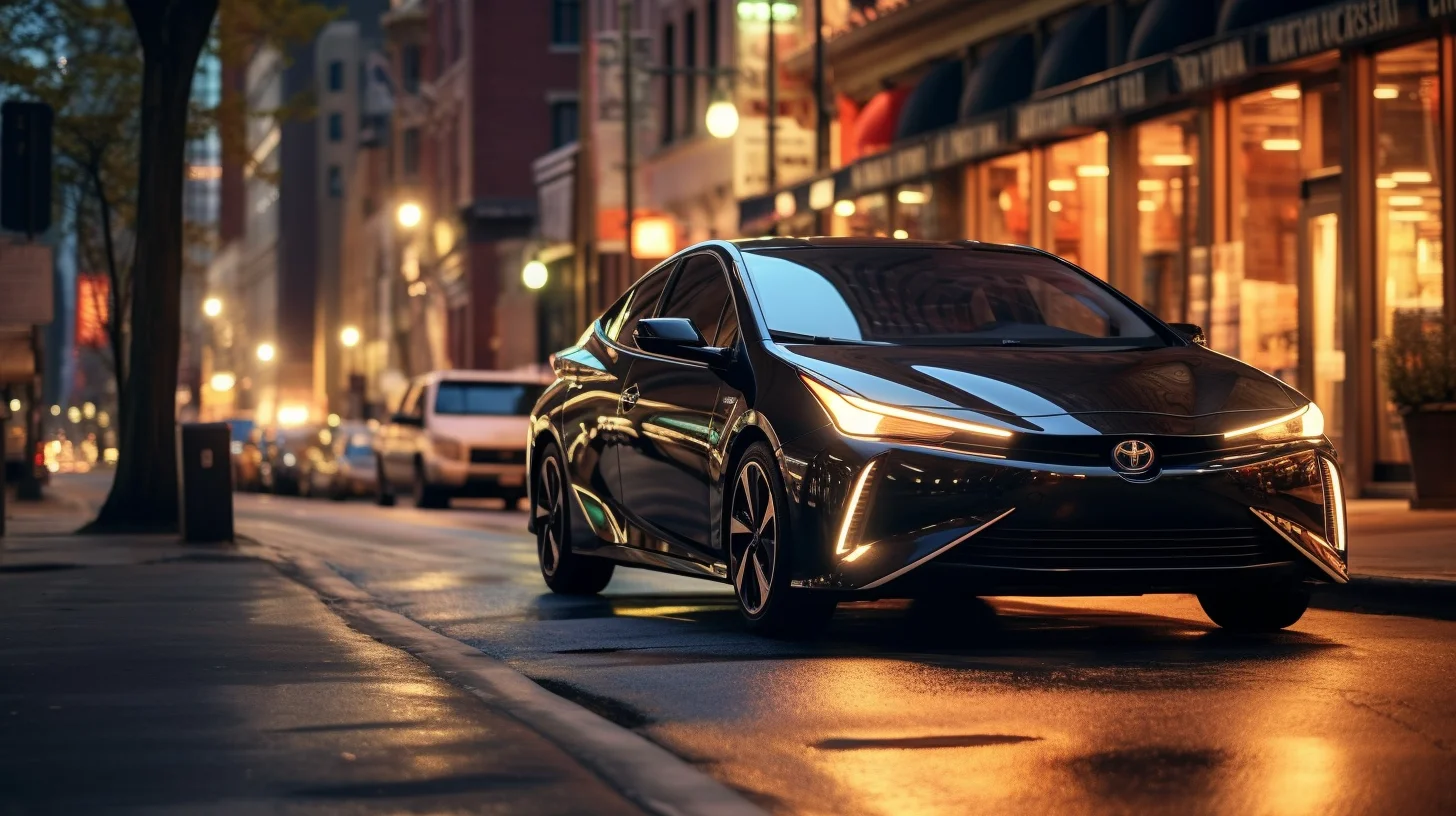 Toyota Prius on the Road