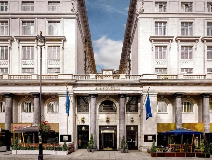 Exterior View of Sheraton Grand London