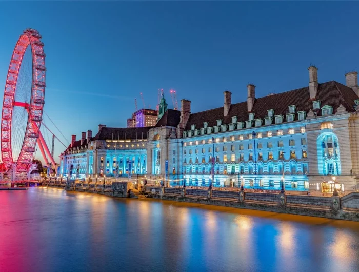 Exterior view of London Marriott Hotel